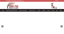 Desktop Screenshot of flametreevillage.com.au
